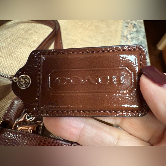 Coach Chelsea Jayden Satchel Signature Shoulder Bag. Like New! - Picture 8 of 16